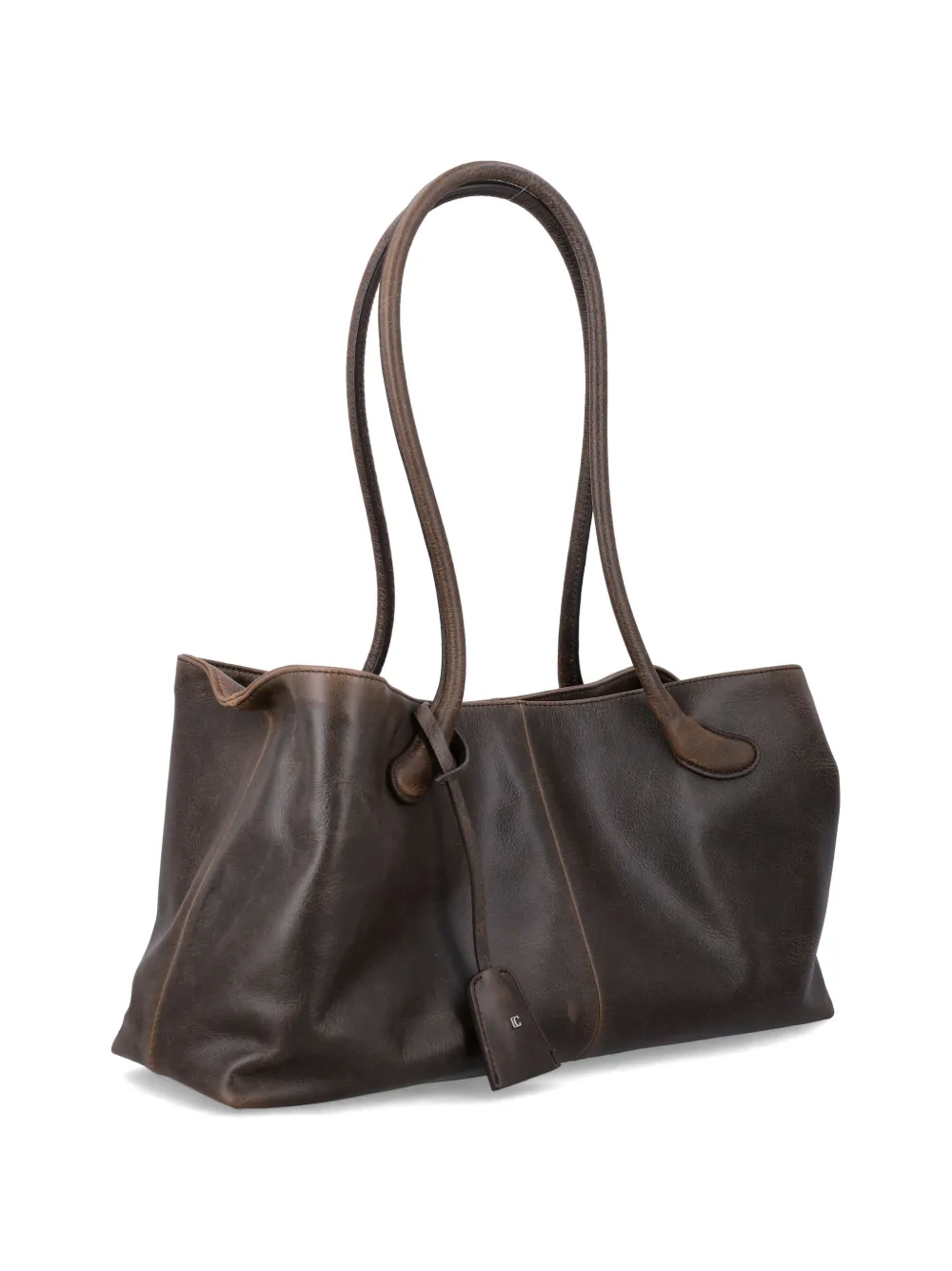  Low Classic Haricot Shoulder Bag - Brown 