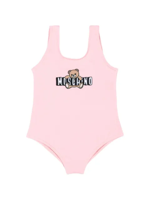Moschino Kids teddy-print swimsuit