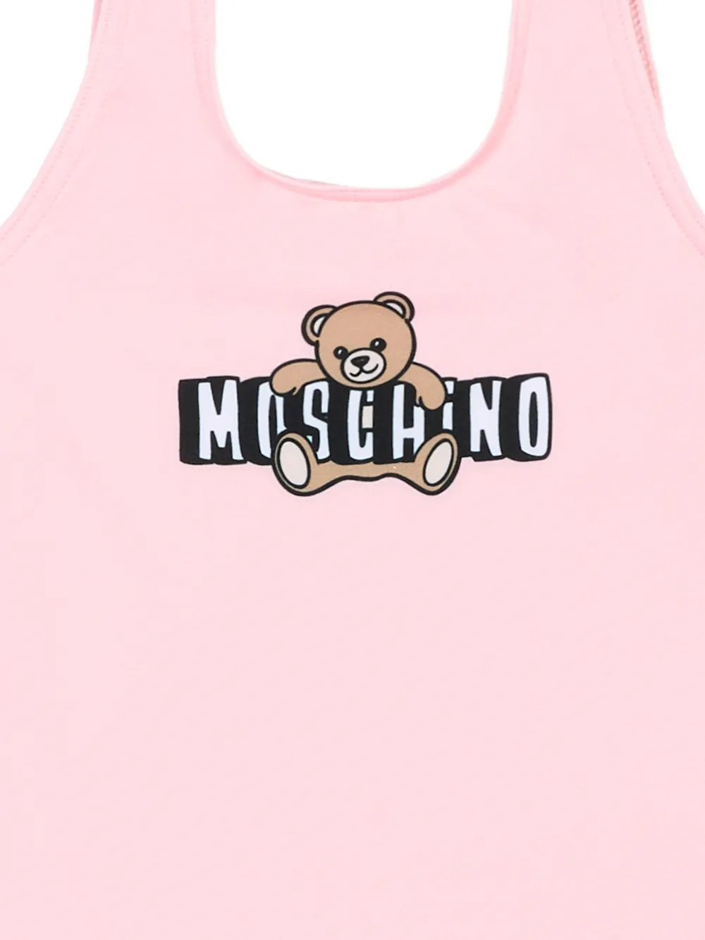 Moschino Kids Badpak met teddybeerprint Roze