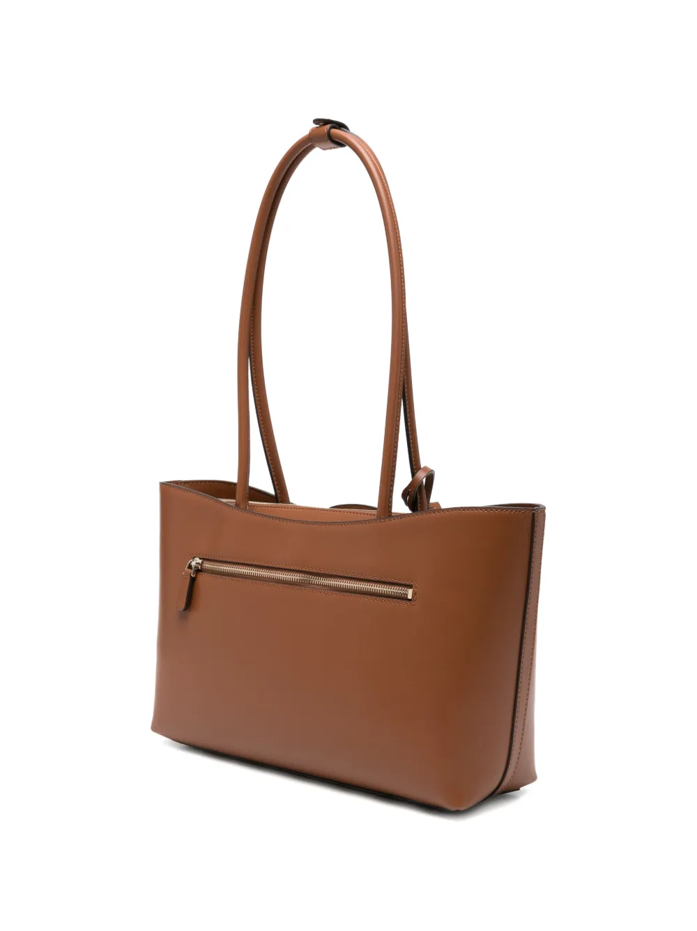 GUESS USA Shopper met metalen hardware Bruin