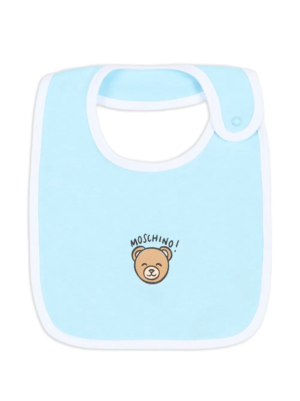  Moschino Kids Set De Babero Con Estampado Teddy Bear - Blanco 