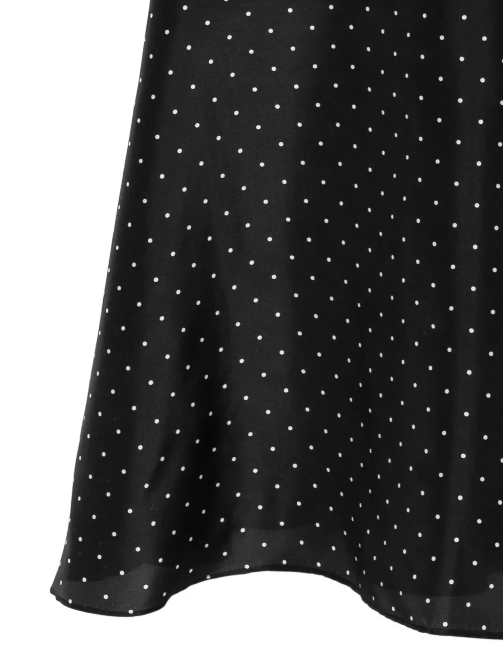  Aspesi Polka-dot Midi Dress - Black 