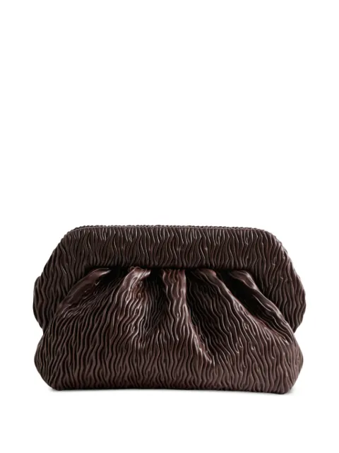 Themoirè textured cluth  bag
