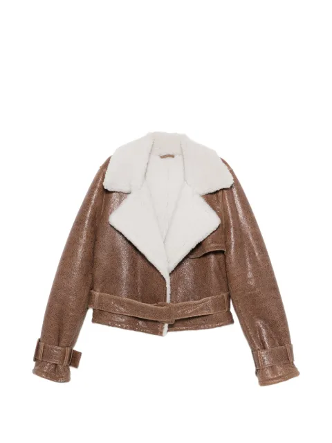 Manokhi Jessie belt jacket