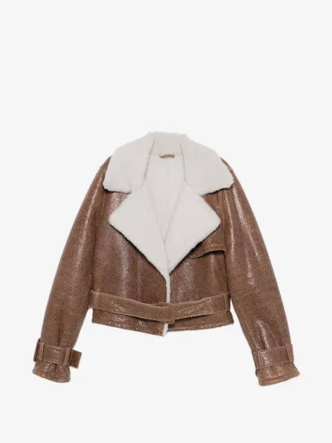 Manokhi Jessie belt jacket