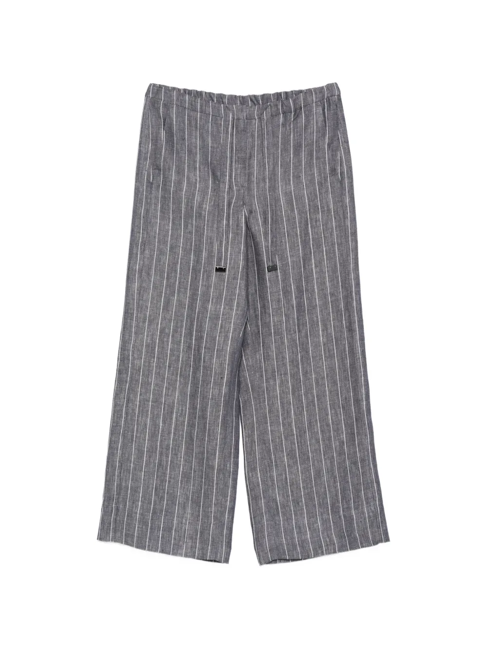 'S Max Mara striped drawstring-waist trousers - Blu