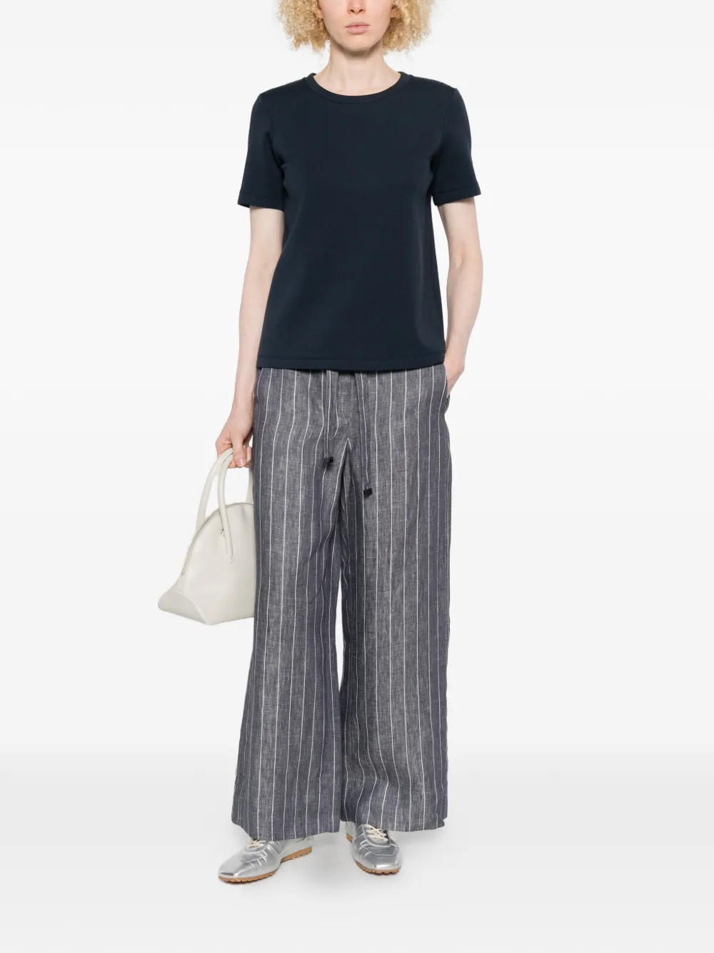 'S Max Mara Gestreepte broek Blauw