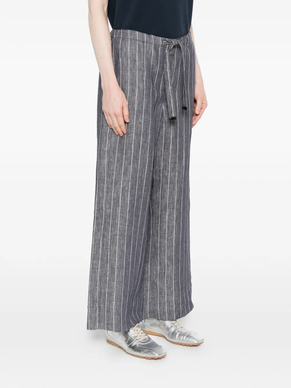 'S Max Mara Gestreepte broek Blauw