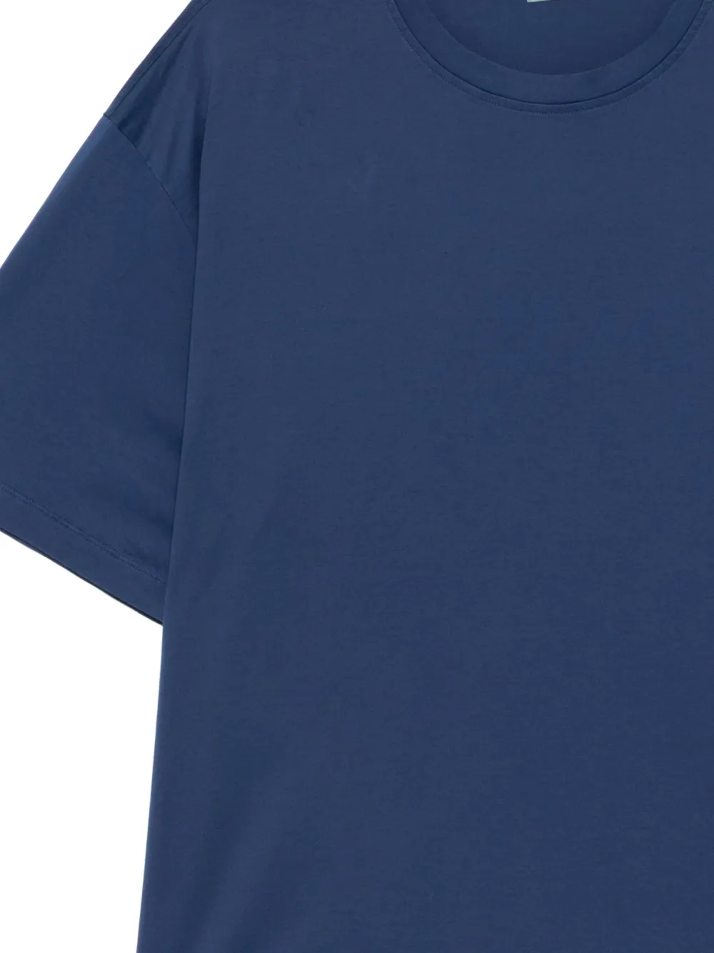  Massimo Alba Short-sleeve Cotton T-shirt - Blue 