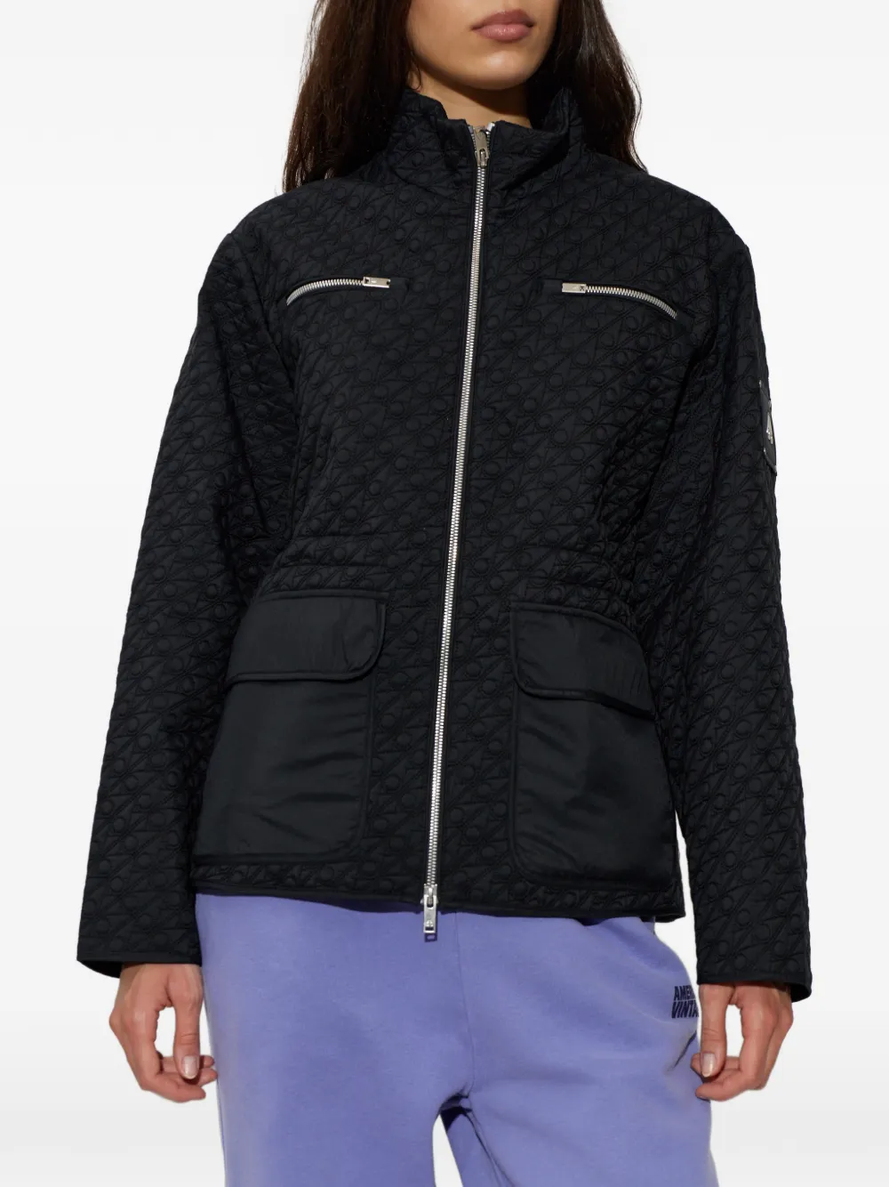  Moose Knuckles Quilted Puffer Jacket - Black 