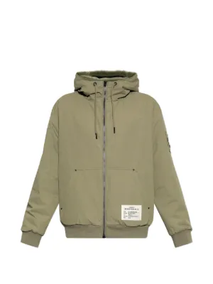 Moncler Kona フーデッド ジャケット | グリーン | FARFETCH JP