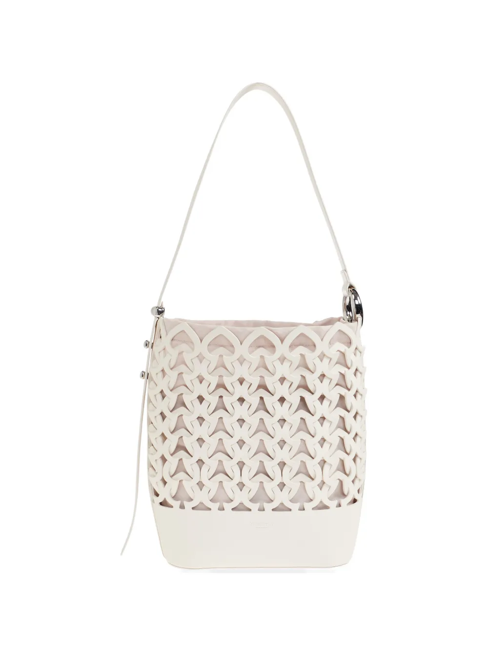 Kate Spade Halo woven-leather bucket bag - Toni neutri