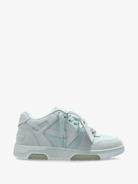 Off-White Out of Office suede arrow-appliqué sneakers