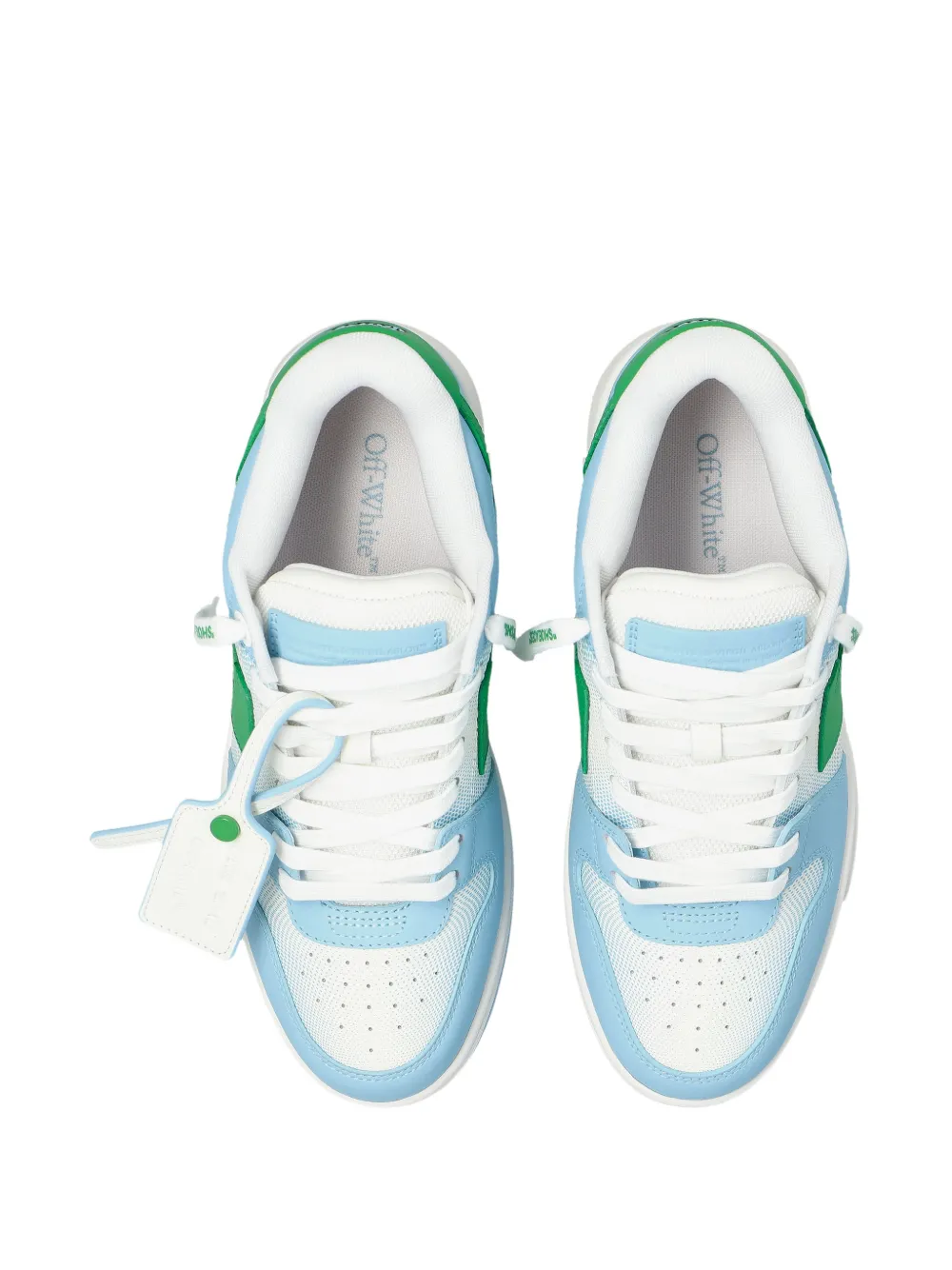 Off-White Out of Office arrow-motif sneakers Blauw