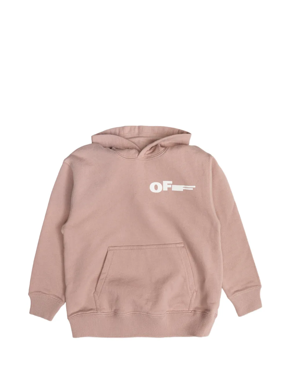 Off-White Kids graphic hoodie - Rosa