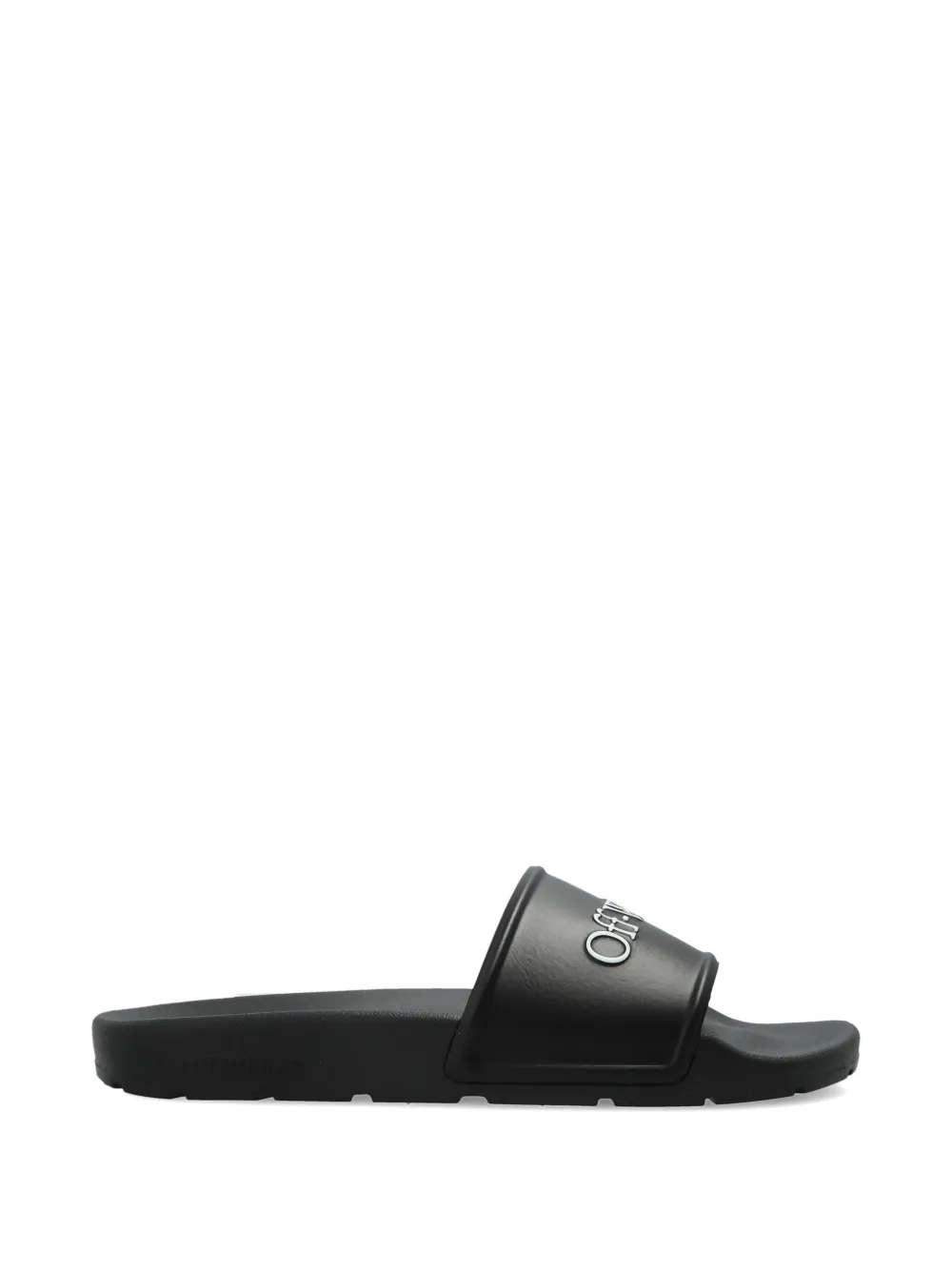Off-White Bookish logo slides - Nero
