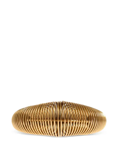 Alaïa coiled open bracelet