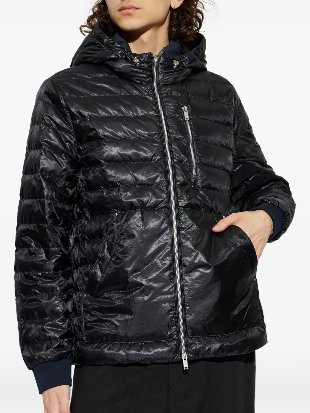 Moose Knuckles Cloud Walker Air gewatteerd jack met rits Blauw