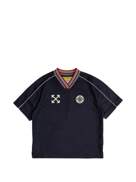 Off-White Kids playera manga corta con logo