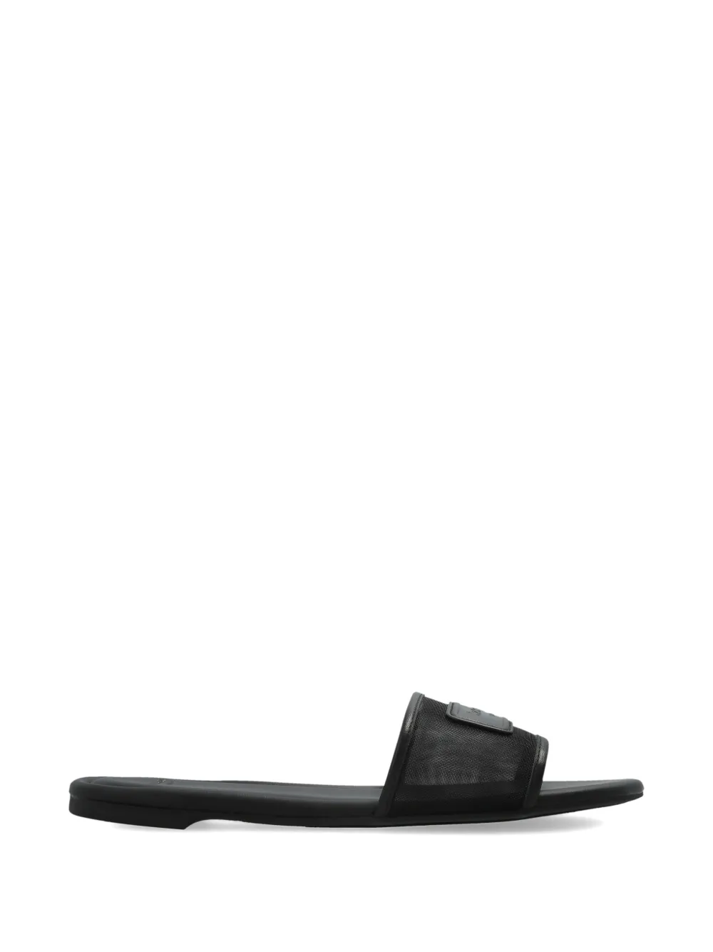 Kate Spade Breezy mesh-strap sliders - Schwarz
