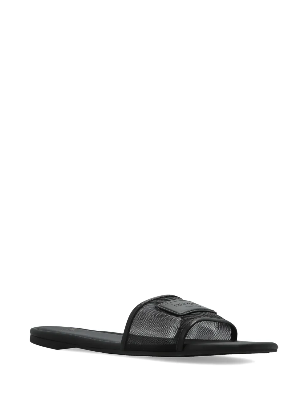 Kate Spade Breezy slippers met mesh bandje Zwart