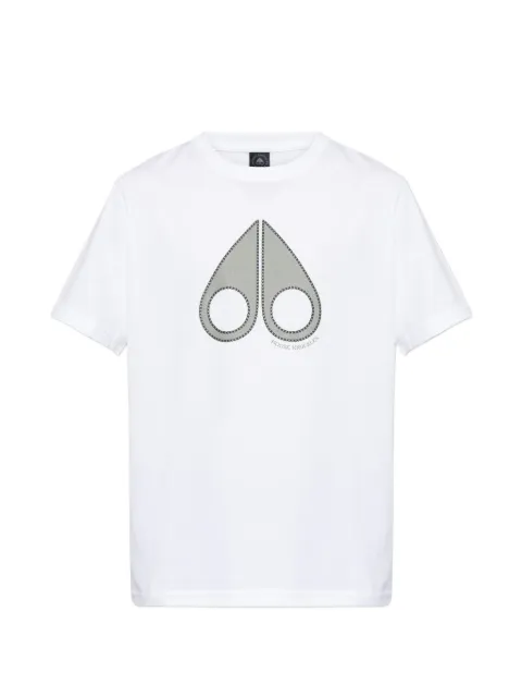 Moose Knuckles logo graphic T-shirt
