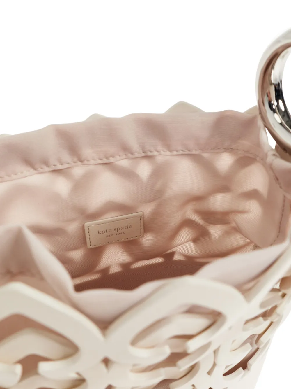 Kate Spade Halo leren bucket-tas Beige