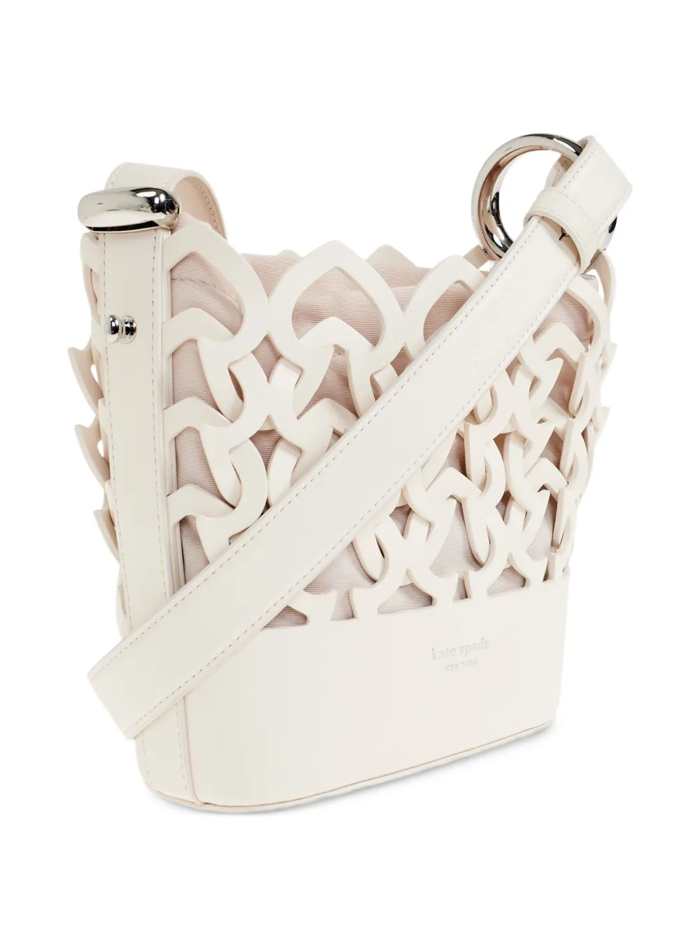 Kate Spade Halo leren bucket-tas Beige