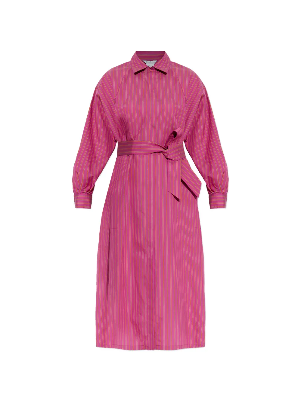 Max Mara belted striped dress - Rosa