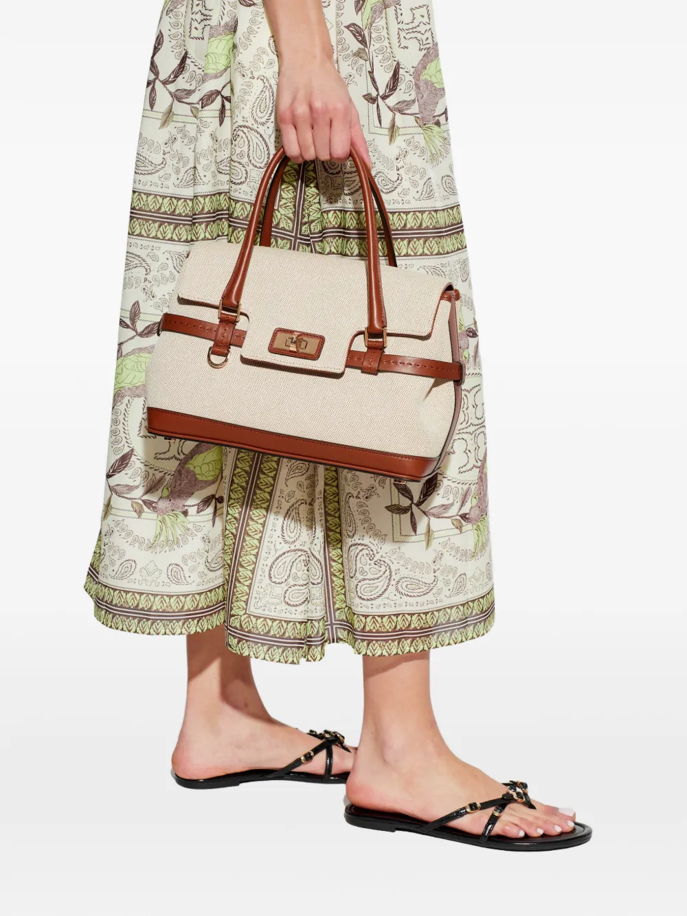  Max Mara Xs Margaux Tote Bag - Neutrals 