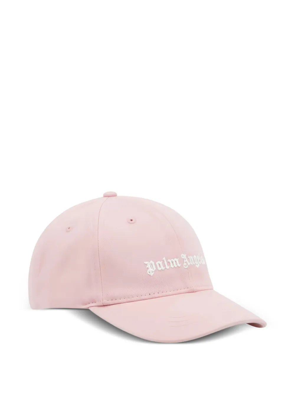 Palm Angels Kids Honkbalpet met logo-applicatie Roze