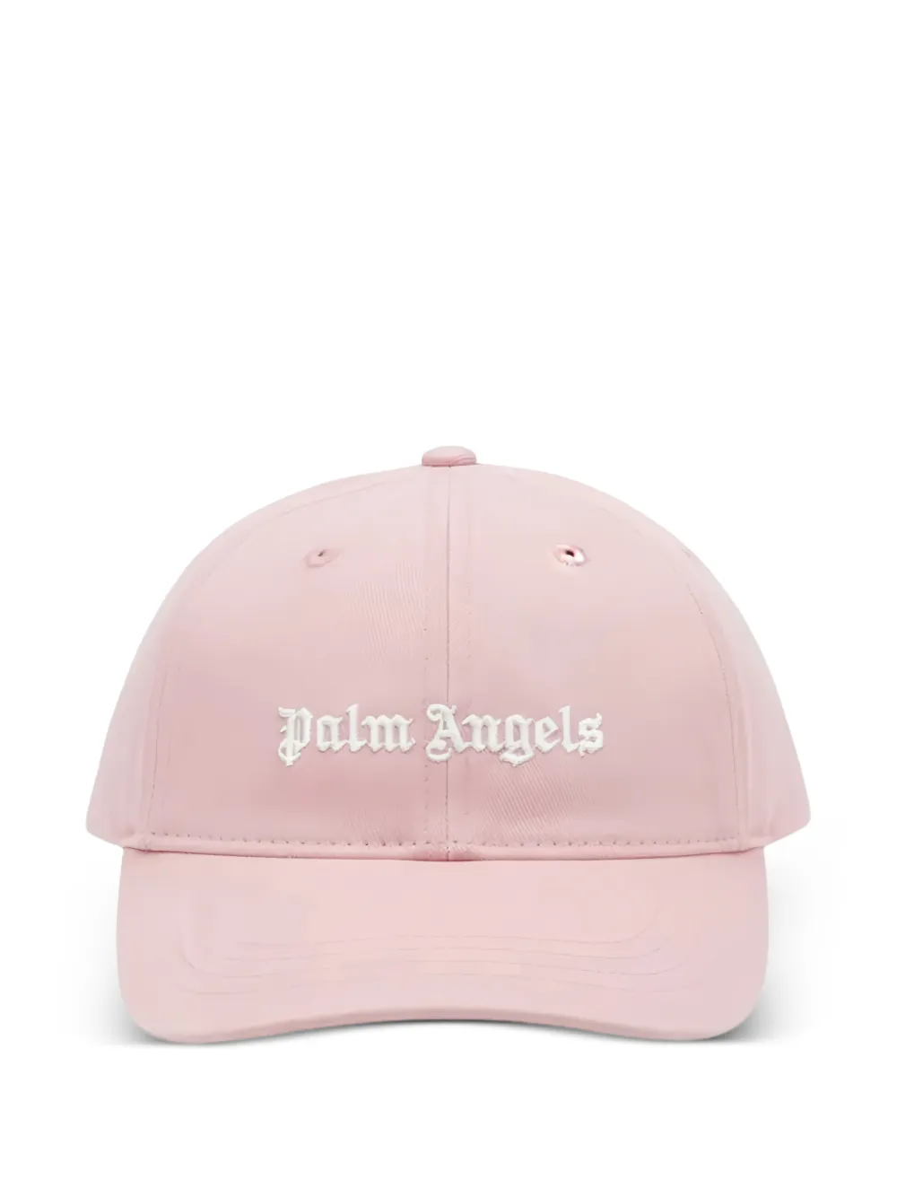 Palm Angels Kids logo-appliqué baseball cap - Rosa