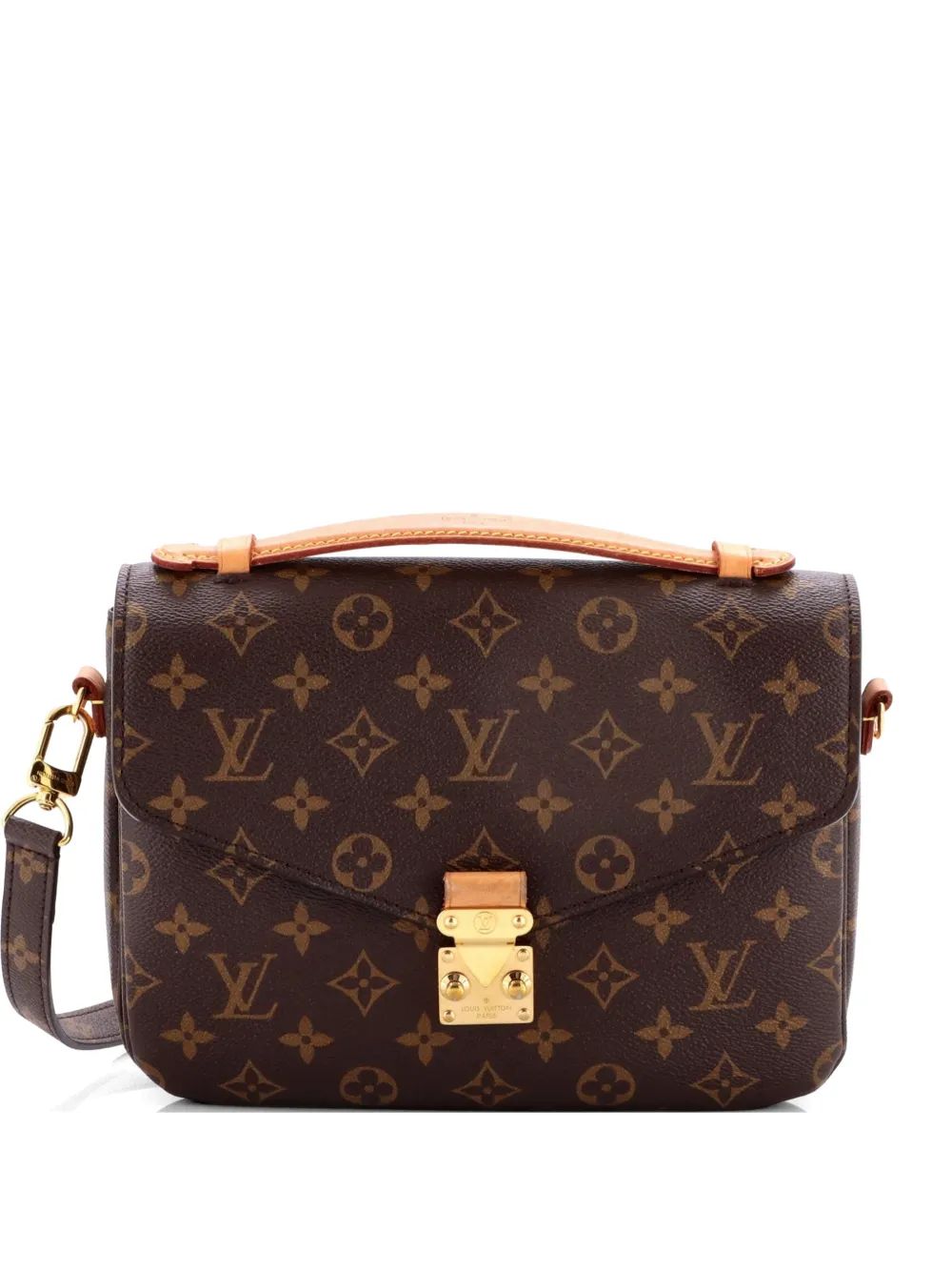 Louis Vuitton Pre-Owned Pochette Metis Monogram Canvas crossbody bag - Braun