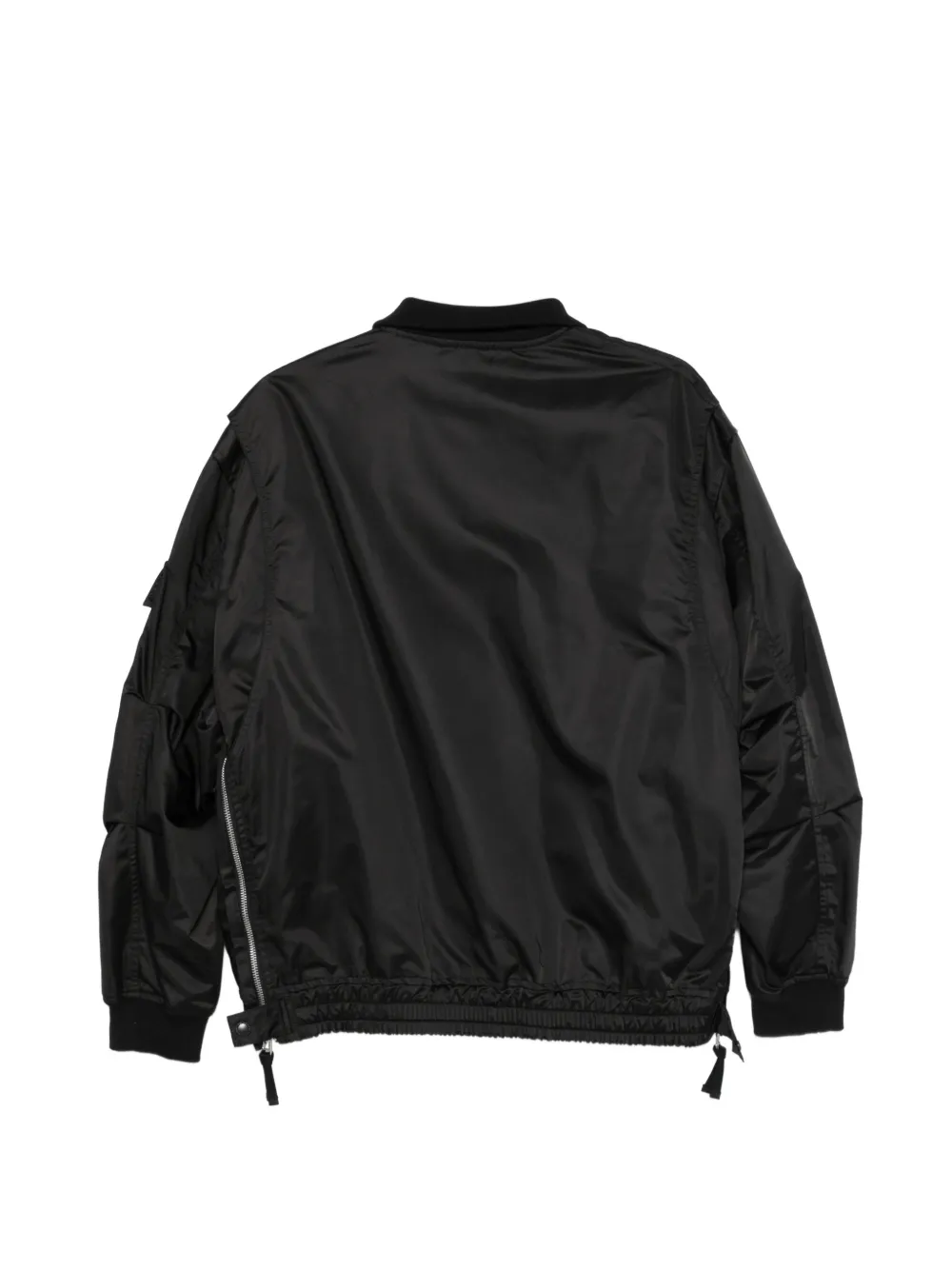  Comme Des Garçons Homme Chest-pocket Bomber Jacket - Black 
