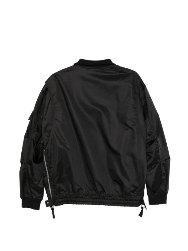 Comme Des Garçons Homme chest-pocket Bomber Jacket | Black