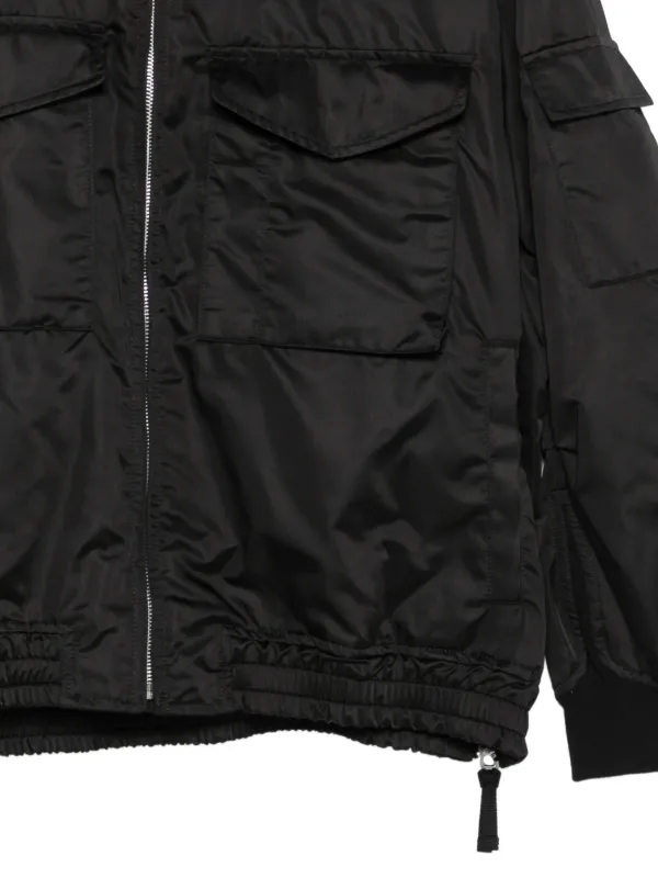Comme Des Garçons Homme chest-pocket Bomber Jacket | Black
