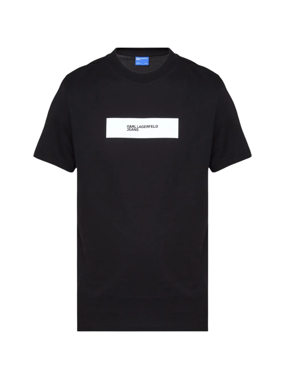 Karl Lagerfeld Jeans Schmales T-Shirt - Schwarz
