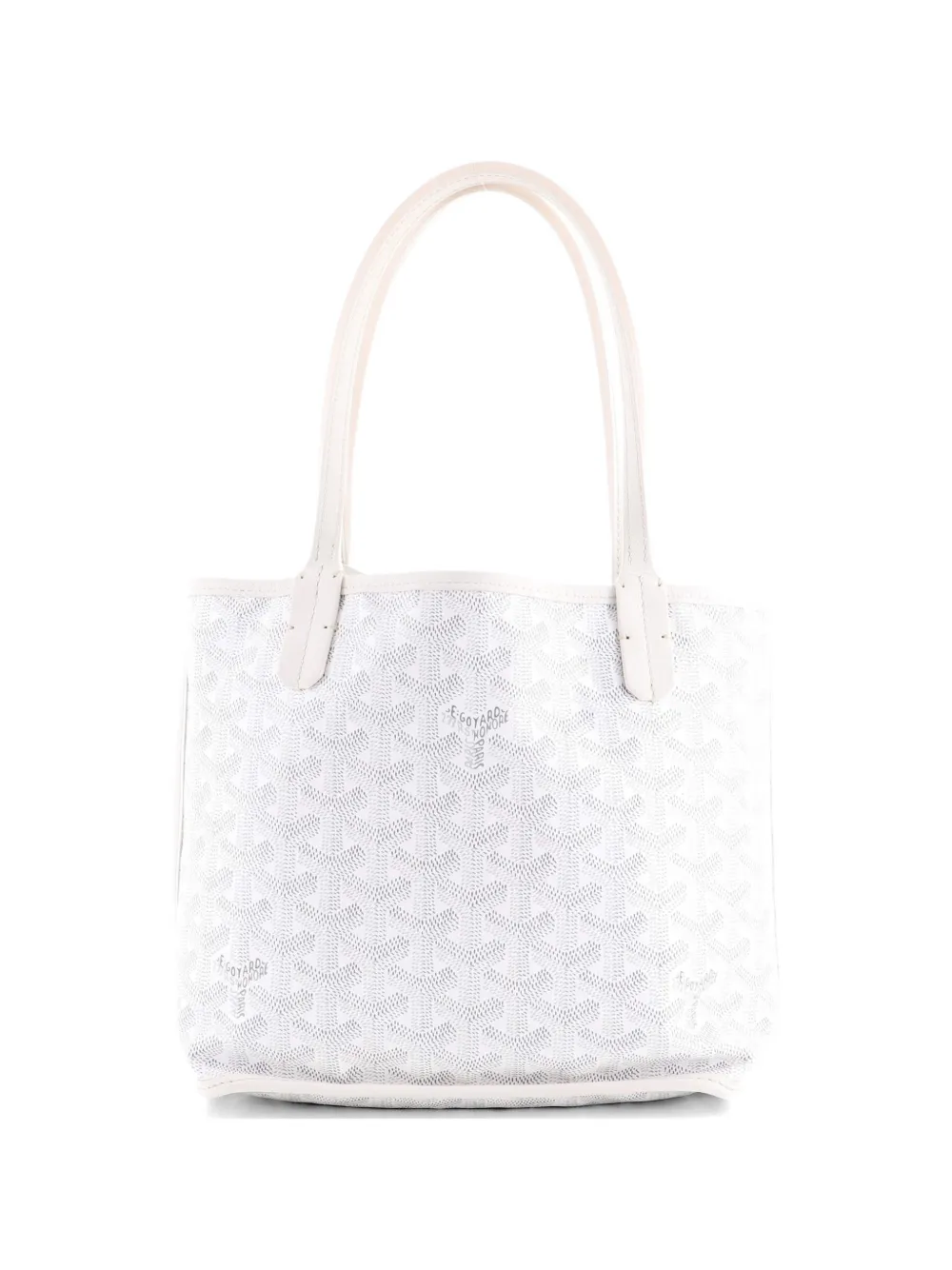 Anjou Reversible Tote Coated Canvas Mini Satchel