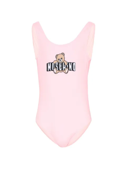 Moschino Kids maillot de bain à imprimé ourson