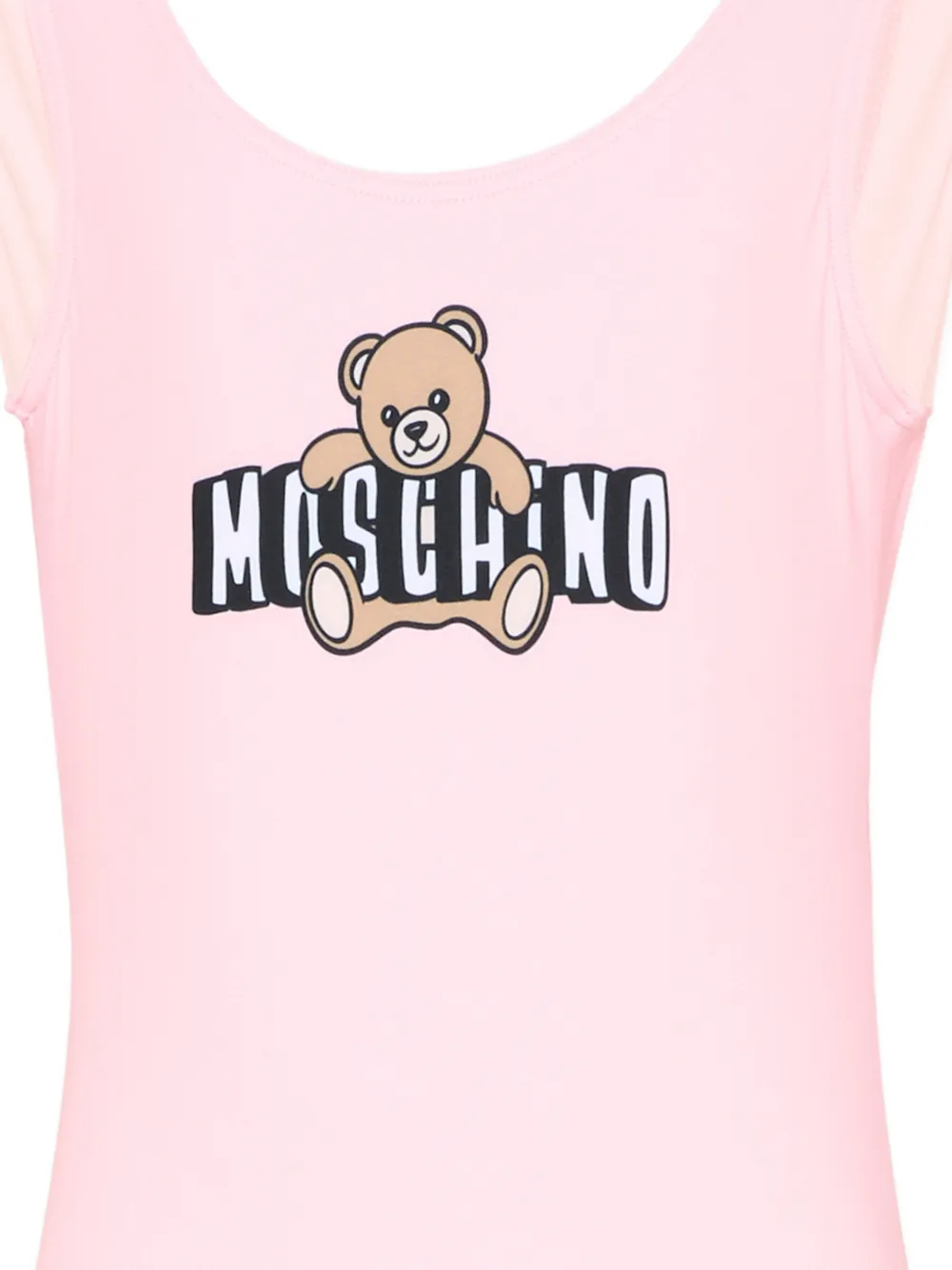 Moschino Kids Badpak met beerprint Roze