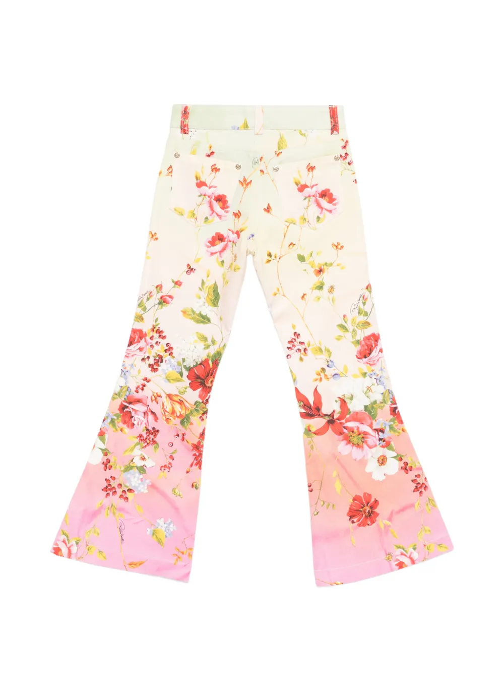  Roberto Cavalli Junior Floral Trousers - Neutrals 