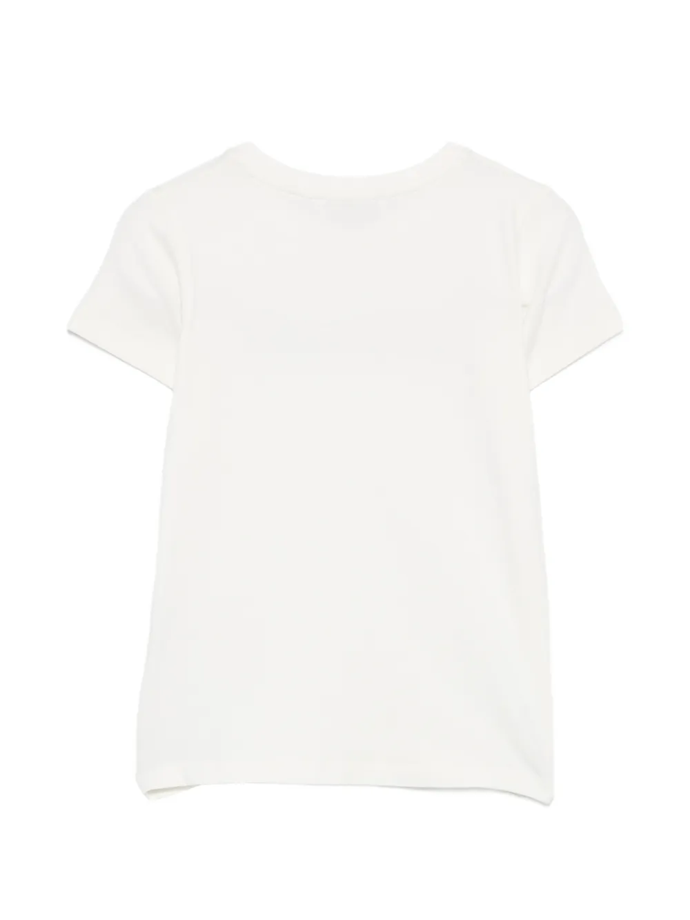 Roberto Cavalli Junior T-shirt met logo Wit