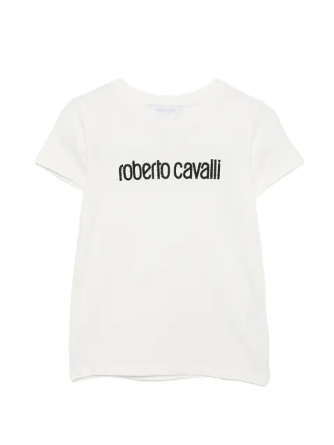 Roberto Cavalli Junior logo T-shirt