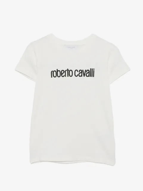 Roberto Cavalli Junior T-shirt med logo