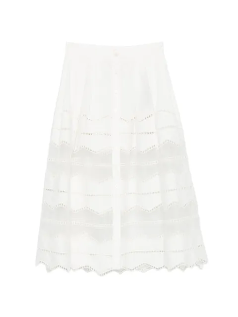 Elie Saab maxikjol med engelsk brodyr