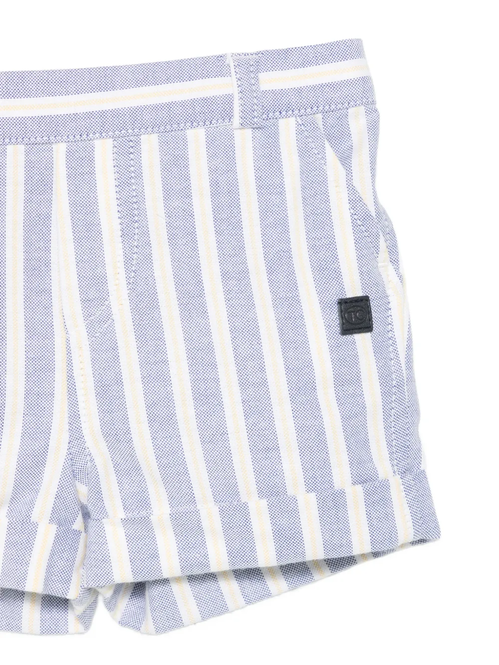 Tartine Et Chocolat Gestreepte shorts Blauw