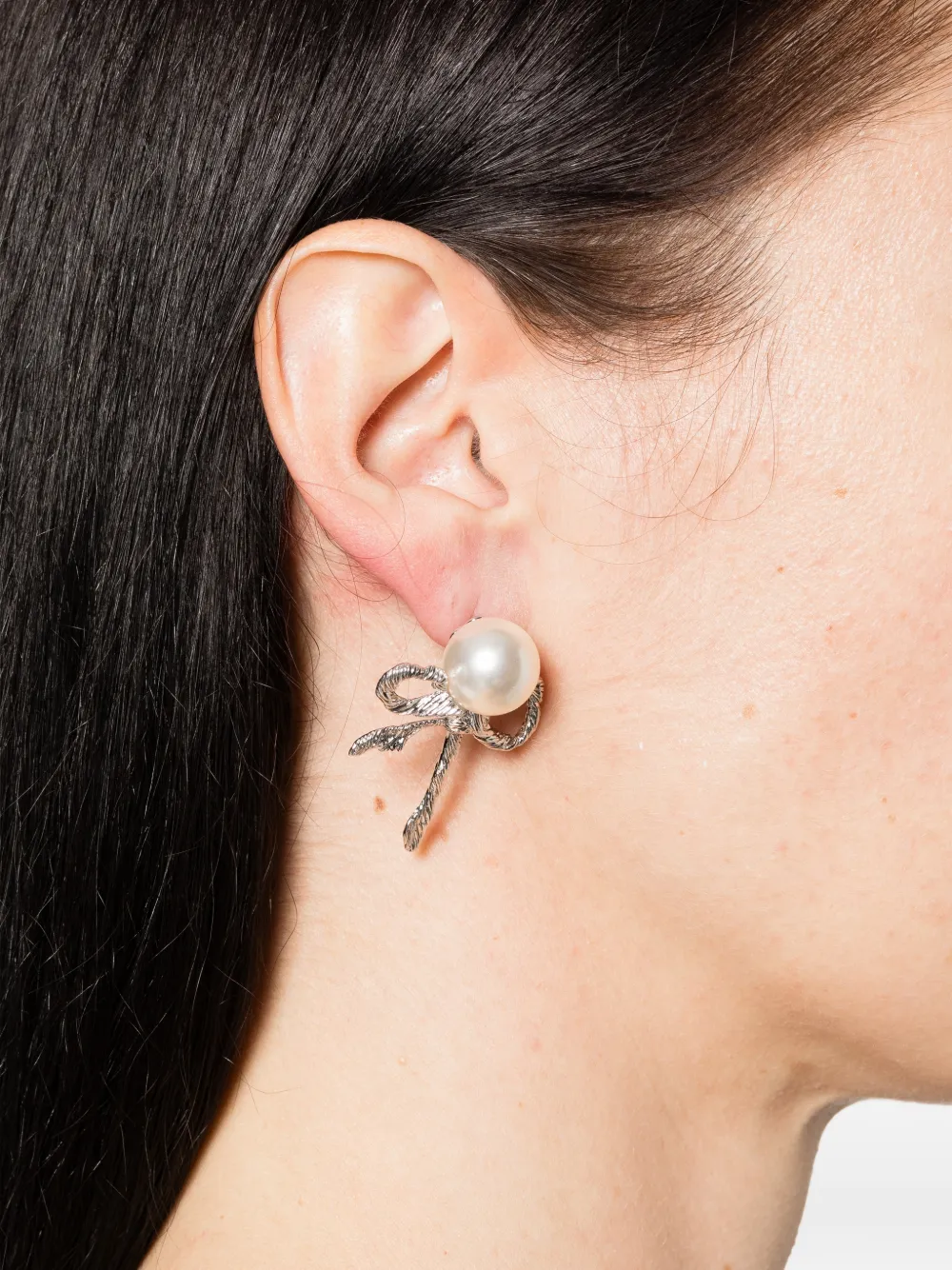 Twisted Rope Bow Earrings