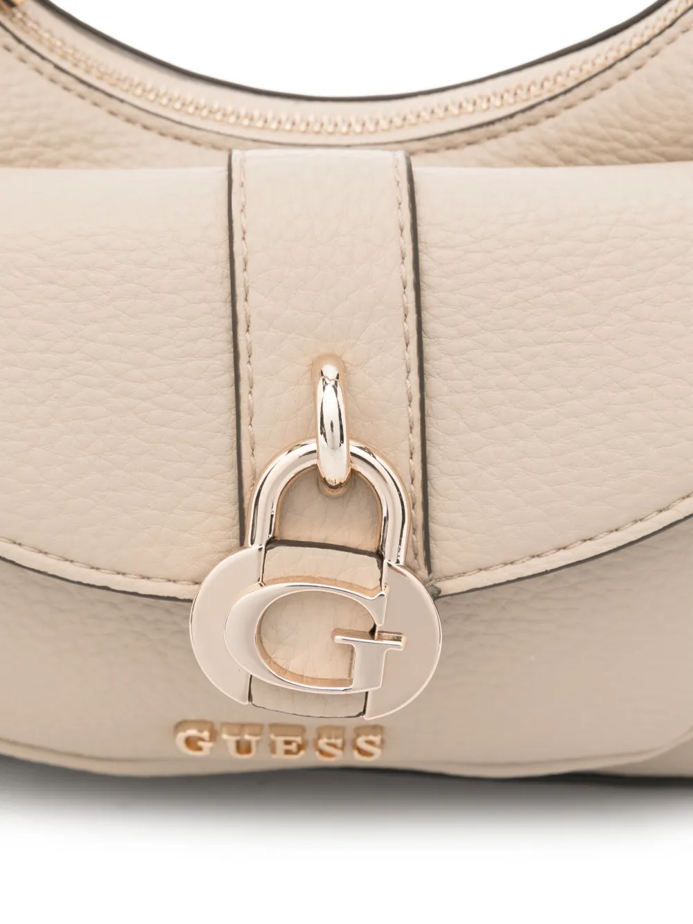 GUESS USA Jessa schoudertas met logo Beige