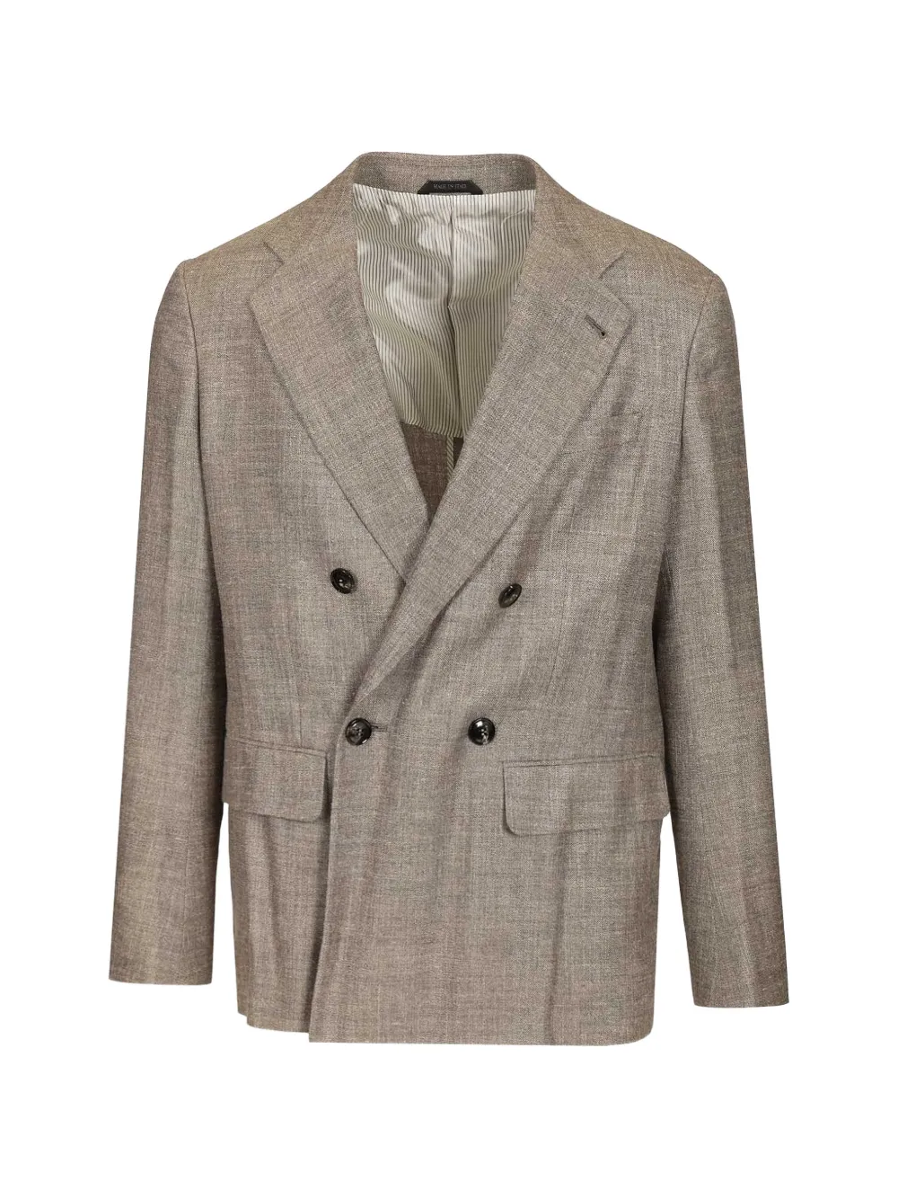 Giorgio Armani double-breasted blazer - Nude