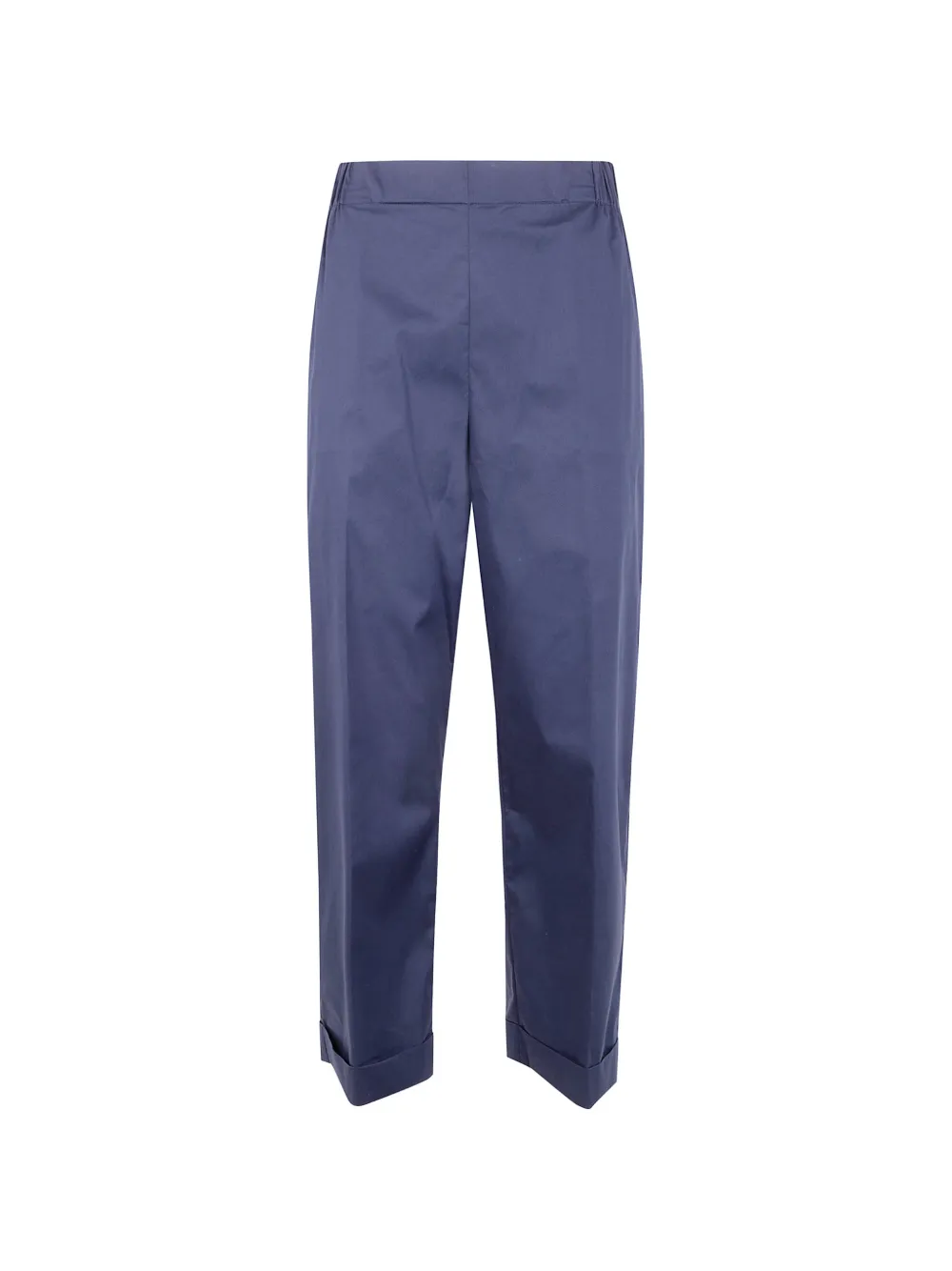 Liviana Conti turn-up tailored trousers - Blu